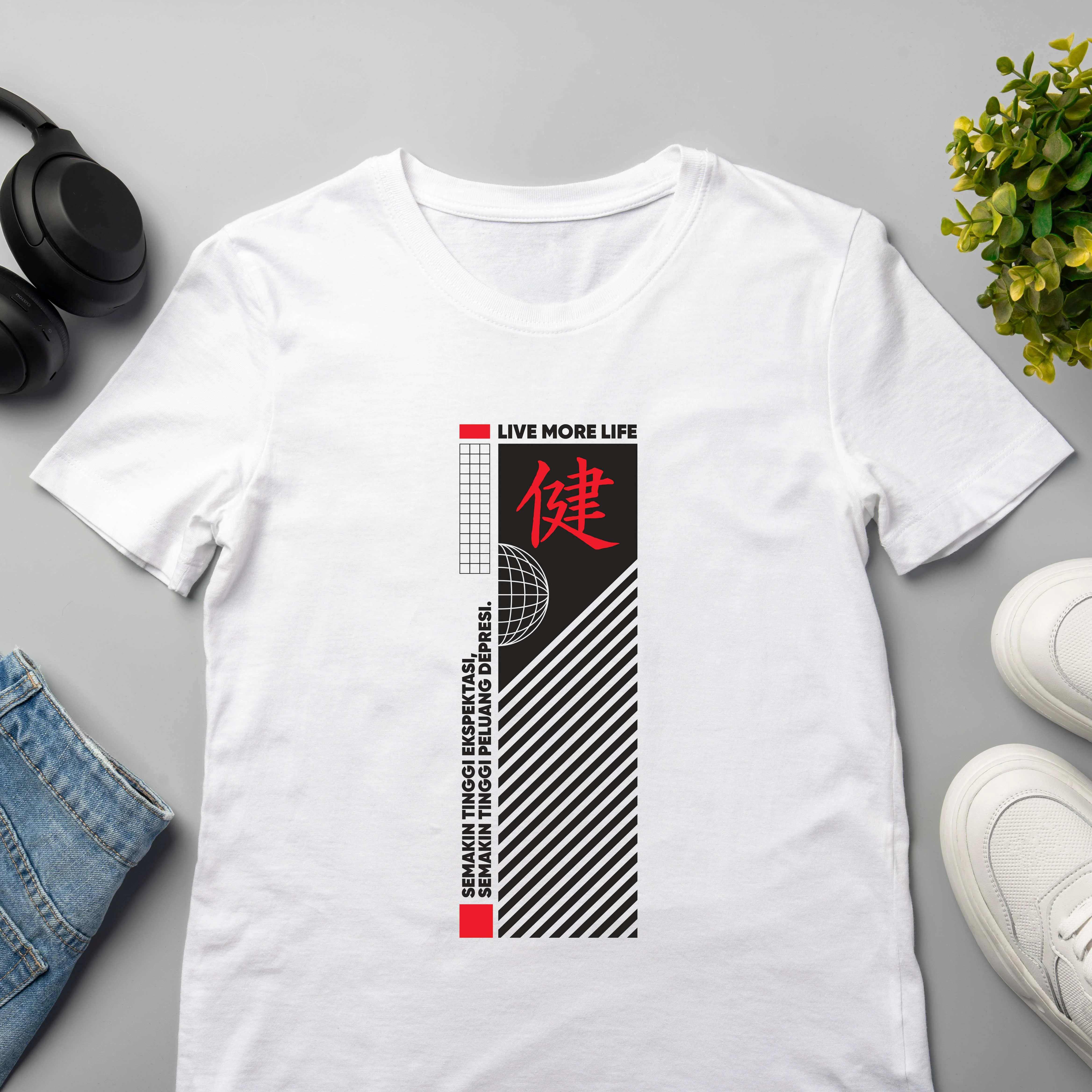 Kaos Putih Tlatten
